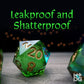 FanRoll by Metallic Dice Games Aegis of Hope Elixir Liquid Core DND Dice Set, Role Playing Game Dice for Dungeons and Dragons