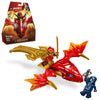 LEGO NINJAGO Kai’s Rising Dragon Strike Toy, Ninja Battle Toy Playset with Kai Ninja Minifigure, Building Set for Kids, Gift Idea for Boys and Girls