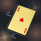 Magic Kiss Waterproof Gold and Silver Foil Poker Playing Cards, Deck of Plastic Playing Cards Gift (3 Decks/Gold + Silver + Black)