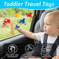 32Pcs Bath Toys for Kids Ages 3-5 4-8, No Hole Mold Free Baby Suction Cup Animals Water Toys, Mini Toddler Sensory Fidget Party Favors, Airplane Car