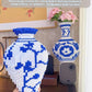 Micro Vase Building Blocks set, Blue & White Ceramic Style 3200PCS (1 sets), Compatible with Lego, 7*7*11? Creative Flower Building Kit for Home