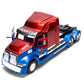 Jada Spider-Man Western Star 5700 XE Big Rig - Die-Cast Vehicle - 1:24 Scale, Opening Doors, Chrome Finishes, Rubber Tires - Hollywood Rides Marvel