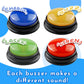 AndiluluBear Buzzers for Trivia Games, Family Feud Buzzers for Adults, Game Buzzers with Lights and Sound, Answer Buzzers for Classroom, Perfect