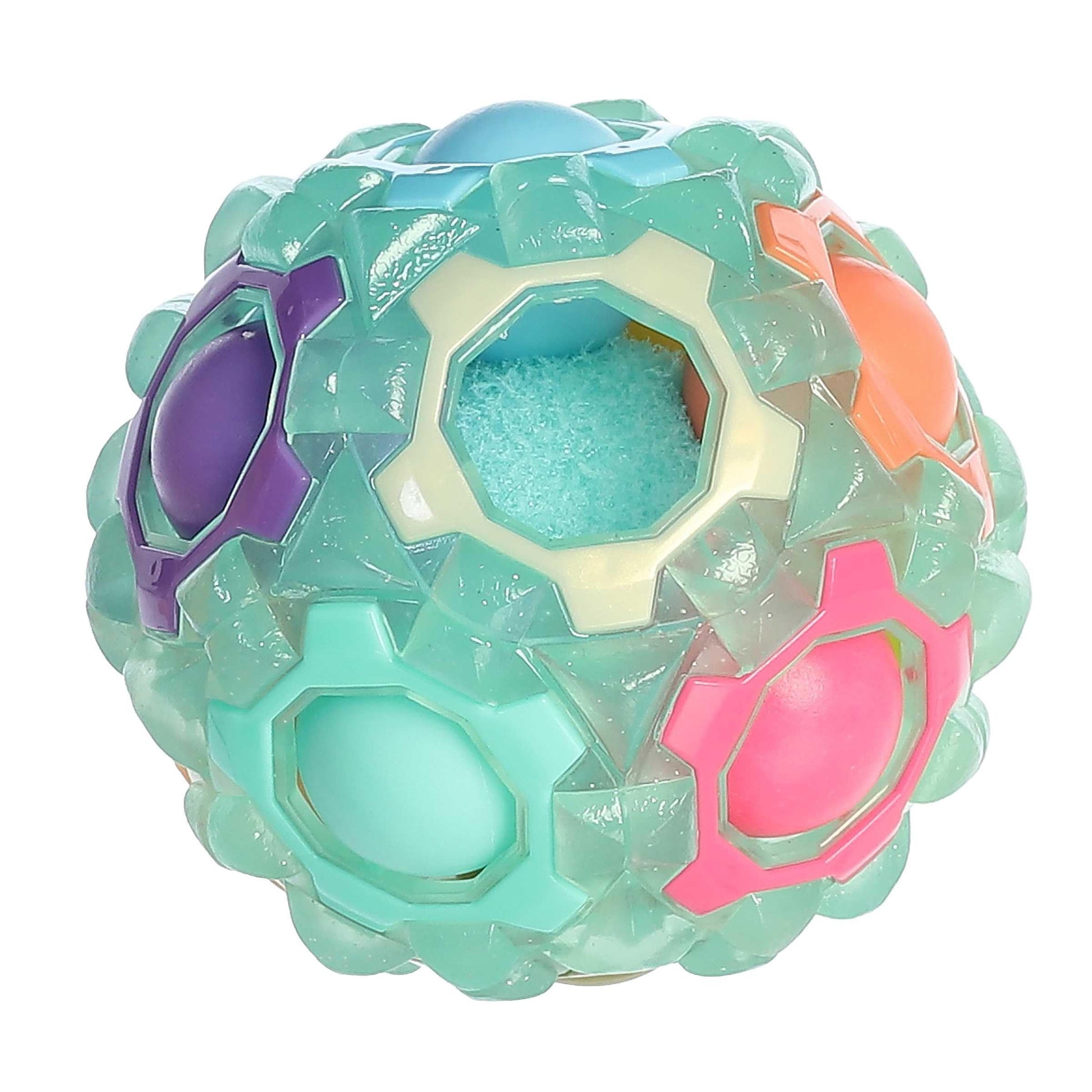 Aurora® Toys Engaging Toys Rainbow Puzzle Ball Toy - Endless Fun - Screen-Free Entertainment - 4 Inches