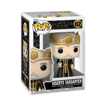 Funko Pop House of Dragon - King Viserys Targaryen Targaryen - House of The Dragon - Collectable Vinyl Figure - Gift Idea - Official Merchandise