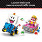 LEGO Super Mario: Mario Kart - Wario & King Boo Building Toy for Kids - Buildable Car Toys W/Drifting Action for Boys & Girls, Ages 8+ - Pretend Play