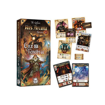 Res Arcana Lux et Tenabrae Board Game EXPANSION - Magical Fantasy Adventure Game, Strategy Game for Kids & Adults, Ages 14+, 2-5 Players, 30-60 Min