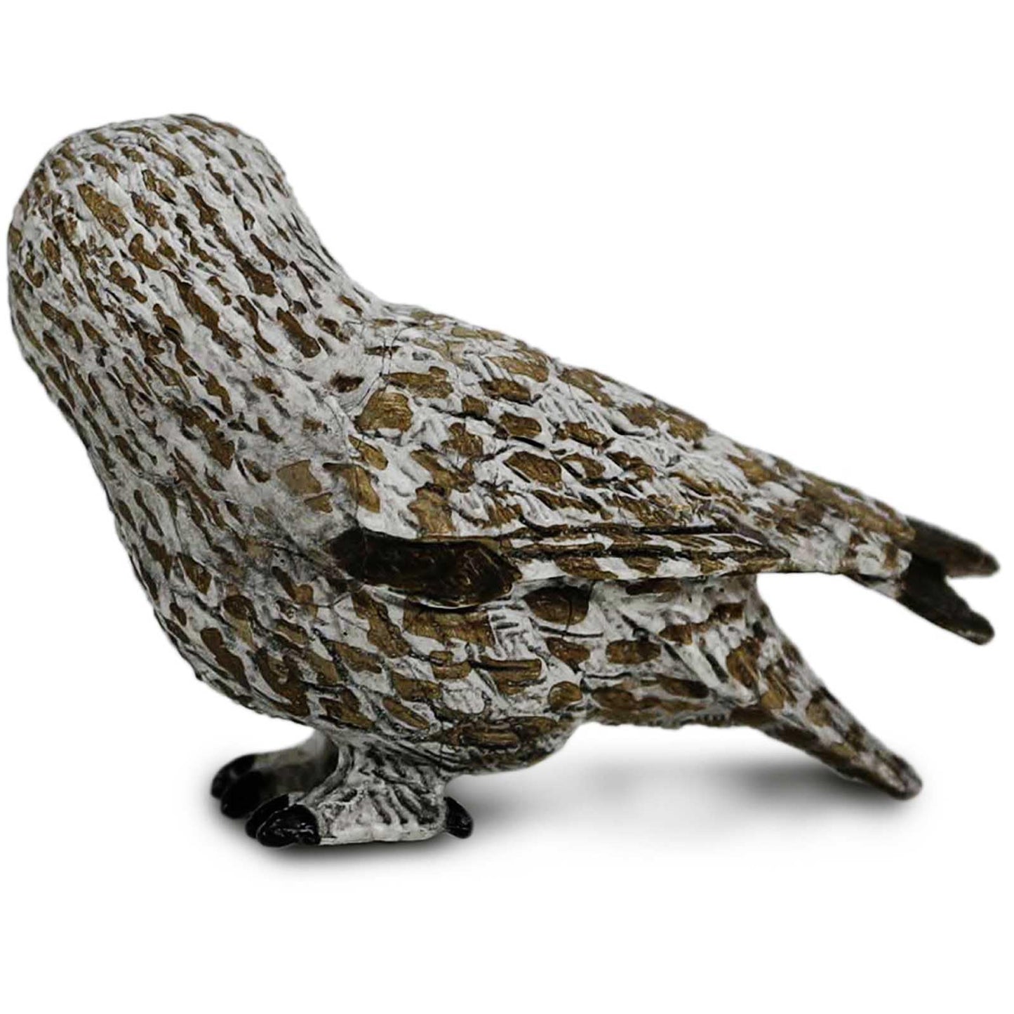 Safari Ltd. Great Grey Owl Figurine - Realistic 2.5" Bird Figure - Educational Toy for Boys, Girls, and Kids Ages 3+