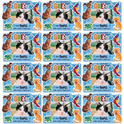 Fun Express Pets VBS Picture Frame Magnet Craft Kit - VBS Vacation Bible School Supplies/Decor, Makes 12