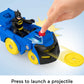 DC Super Friends Fisher-Price Imaginext Batman Toy Head Shifters Batmobile & Figure Set for Preschool Pretend Play Kids Ages 3+ Years