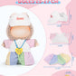 SOOBEEKE 17cm Doll Clothes Set - 4PCS Outfit with Hat, Shirt, Necklace & Shorts - Small Doll Clothes & Accessories for 15 - 17 cm Dolls - NO Doll