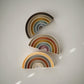 mushie Rainbow Stacker Toy 5pcs | Made in Denmark (Tropical) 1 Year+