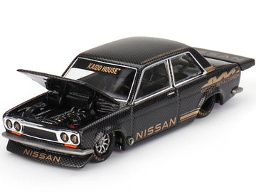 510 Pro Street V1 Full Carbon (Designed by Jun Imai) House Special 1/64 Diecast Model Car by True Scale Miniatures KHMG110