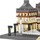 TzFioy Louvre Museum Paris Micro Brick Building Set (3377 Pieces) - Landmark Model Educational Toy Gift for Kids and Adults