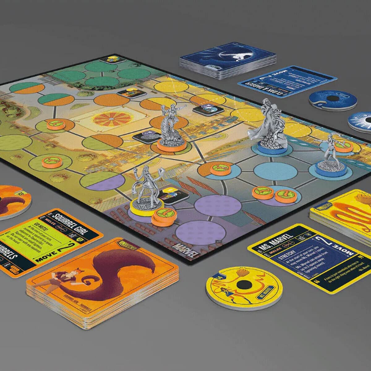Unmatched: Marvel - Teen Spirit - Strategy Fighting Superhero Game for Family, Teens & Adults by Restoration Games