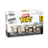 Funko Pop! Bitty: Netflix - Geralt, Jaskier, Ciri, and Yennefer - 0.9 Inch (2.2 Cm) - The Witcher Collectable - Stackable Display Shelf Included