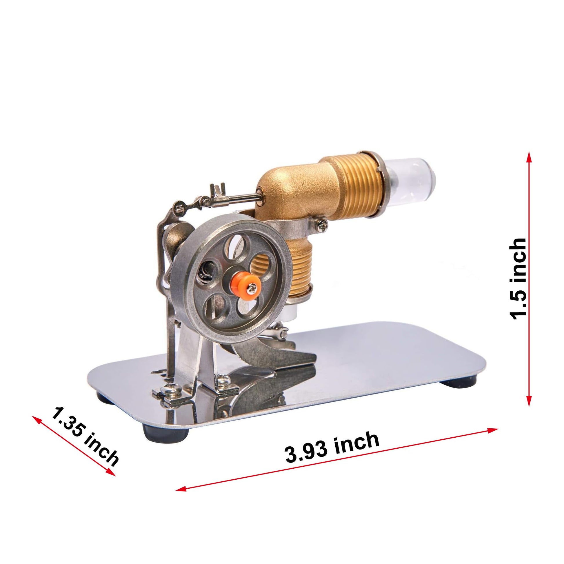 Sunnytech Mini Hot Air Stirling Engine Motor Model Educational Toy Kits Electricity HA001