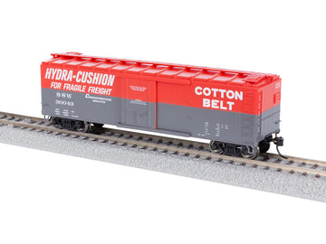 Lionel Cotton Belt #30043 HO Gauge Model Train Boxcar, Railroad Train Car with Opening Doors, Metal Wheels, & Metal Knuckle Couplers, Age 14+