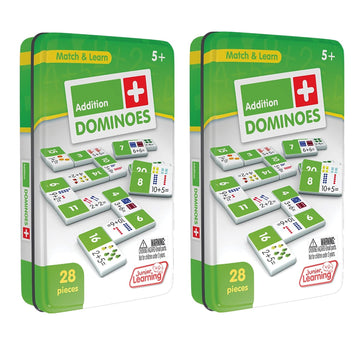 Junior Learning Addition Dominoes, 2/Bundle (JRL481-2)