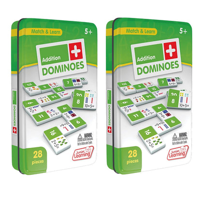 Junior Learning Addition Dominoes, 2/Bundle (JRL481-2)