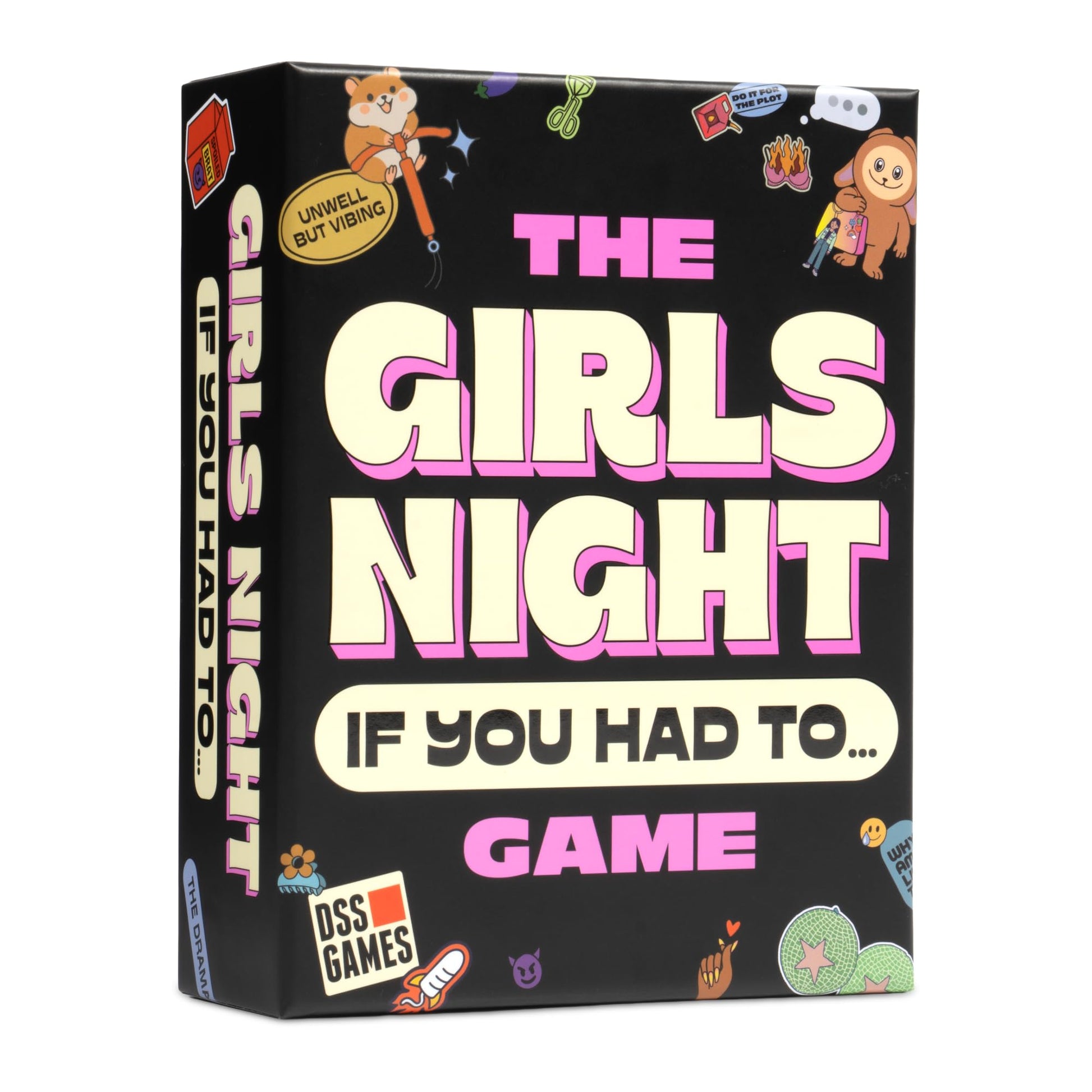 The Girls Night If You Had To… Game [Funny Would You Rather Cards for Women | Perfect for Bachelorette Parties, Birthdays, Gifts for Best Friend