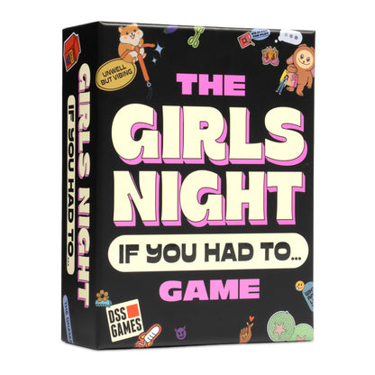 The Girls Night If You Had To… Game [Funny Would You Rather Cards for Women | Perfect for Bachelorette Parties, Birthdays, Gifts for Best Friend
