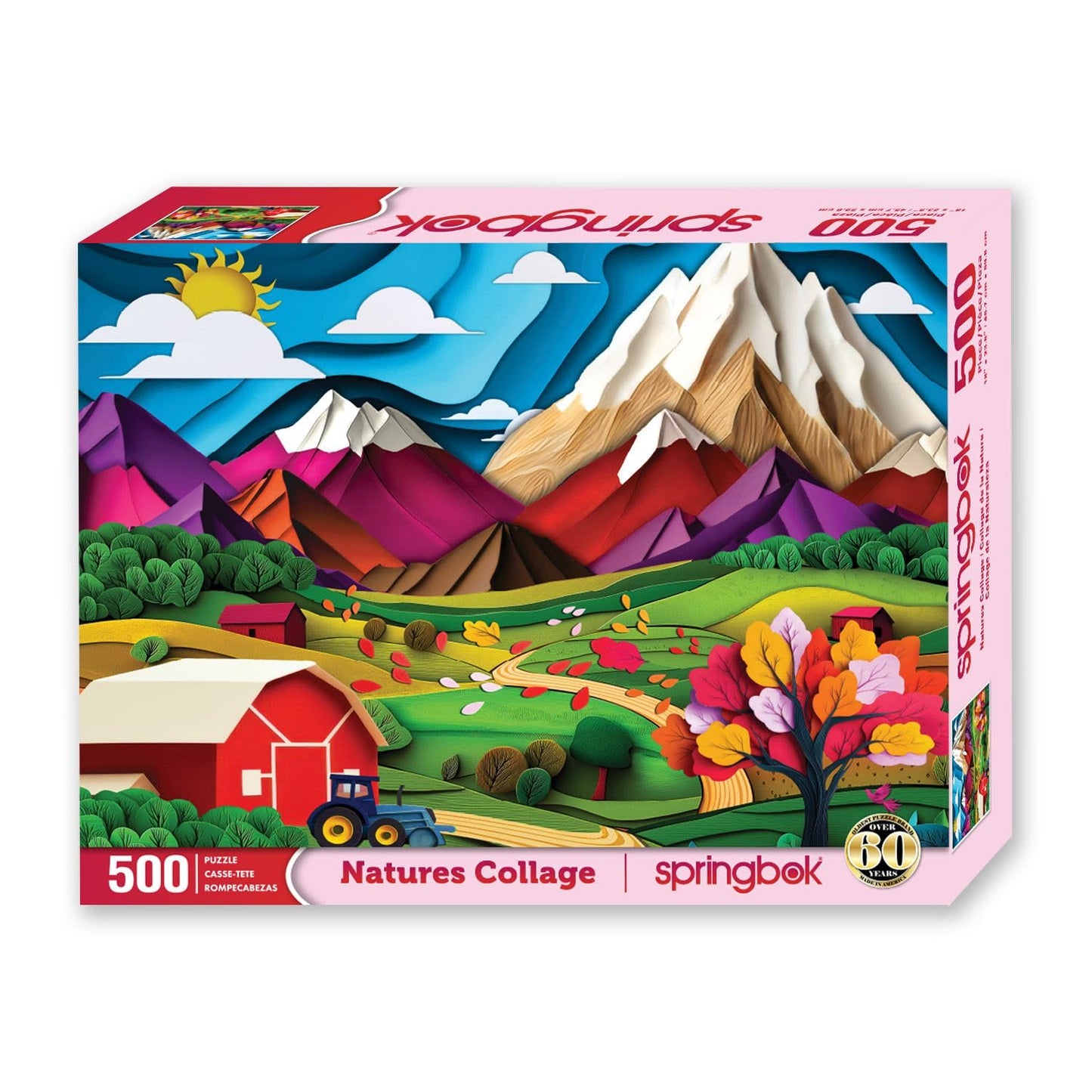 Springbok Nature's Collage 500 Piece Jigsaw Puzzle for Adults