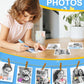 OTJ 12 Rolls Instant Print Camera for Kids Refill Thermal Print Paper Rolls - Photo Album 2.5x3.5 Picture Holder Book Holds 120 Horizontal Photos DIY