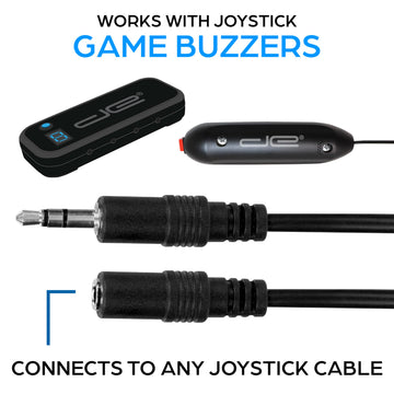 Digital Energy 15 Ft Extension Cables for Handheld Game Buzzer System 8-Pack