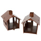 BMC Classic MPC Bunkhouse Barracks - Brown Plastic Army Men Cabin House Building
