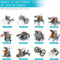 Solar Robot Kit, 14-in-1 STEM Building Toy for Kids DIY Science Robotic Set