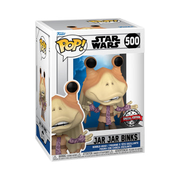 Funko POP! Star Wars: Clone Wars - Jar Jar Binks - Amazon Exclusive - Collectable Vinyl Figure - Gift Idea - Official Products - Toys for Kids and