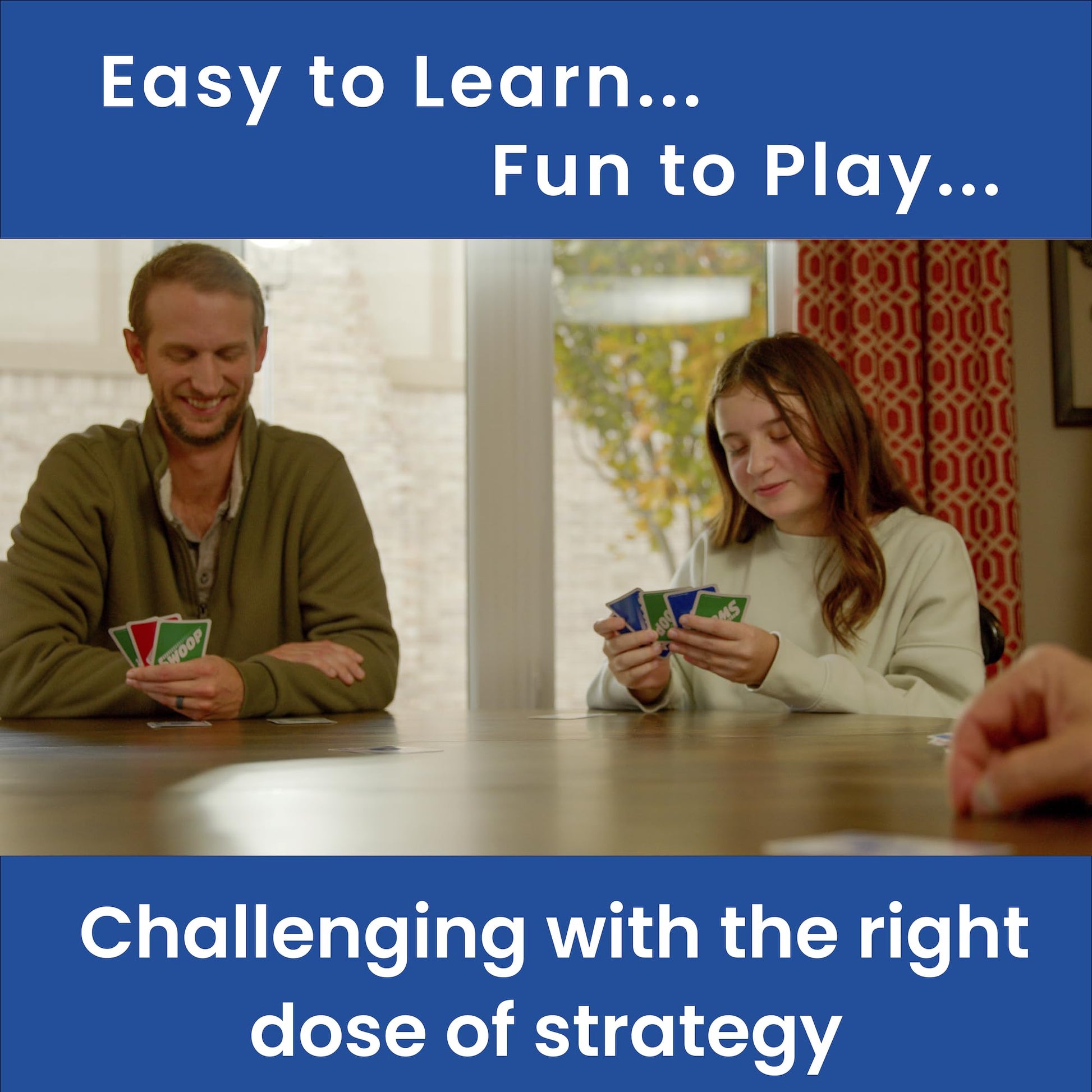 SWOOP Card Game | Family Strategy Party Game | Ages 7+ | 3-8 Players