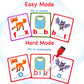 100 Short Vowel Spelling Flashcards, Handwriting Cards Learn to Write CVC Sight Words CVC Words Games for Kindergarten Learning Activities, Montessori