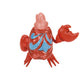 Enesco Disney Traditions Collection by Jim Shore The Little Mermaid Sebastian The Crab Miniature Figurine- Resin Hand Painted Crafted Collectible