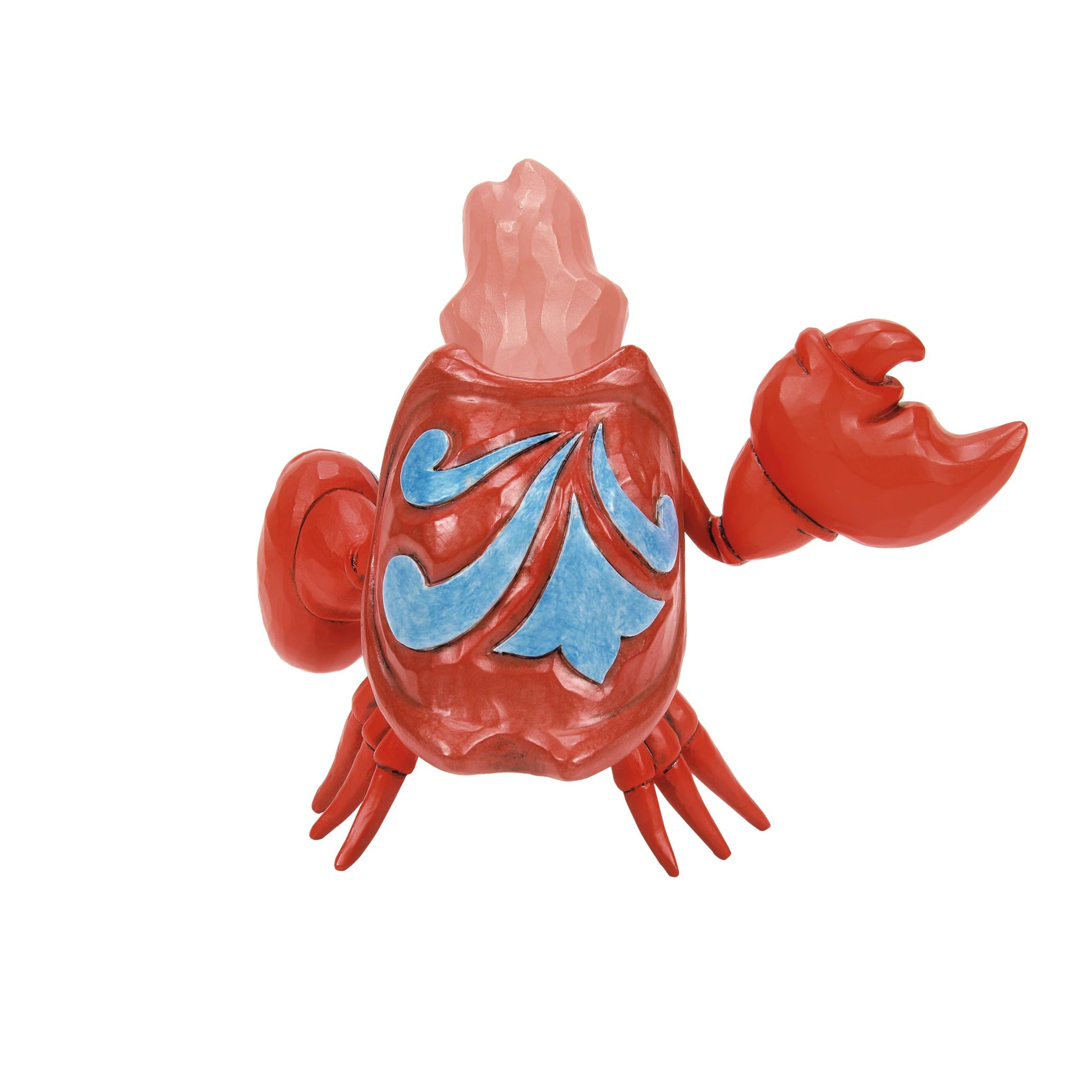 Enesco Disney Traditions Collection by Jim Shore The Little Mermaid Sebastian The Crab Miniature Figurine- Resin Hand Painted Crafted Collectible