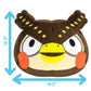 Club Mocchi Mocchi- Animal Crossing Plush - Blathers Plushie - Squishy Collectible Plushies - 15 Inch