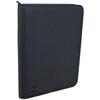 WINTRA Premium 360 Pockets Black Zippered Playing Card Binder - Sturdy Trading Card Holder Album ?9 Pocket Side Loading Card Folder with 20 Sheet