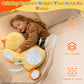 QUIRAI Duck Stuffed Animal Weighted Plush,Yellow Duck Weighted Stuffed Animals Plush Pillows for Kids & Adults, Cozy Bedtime, Reading & Relaxing