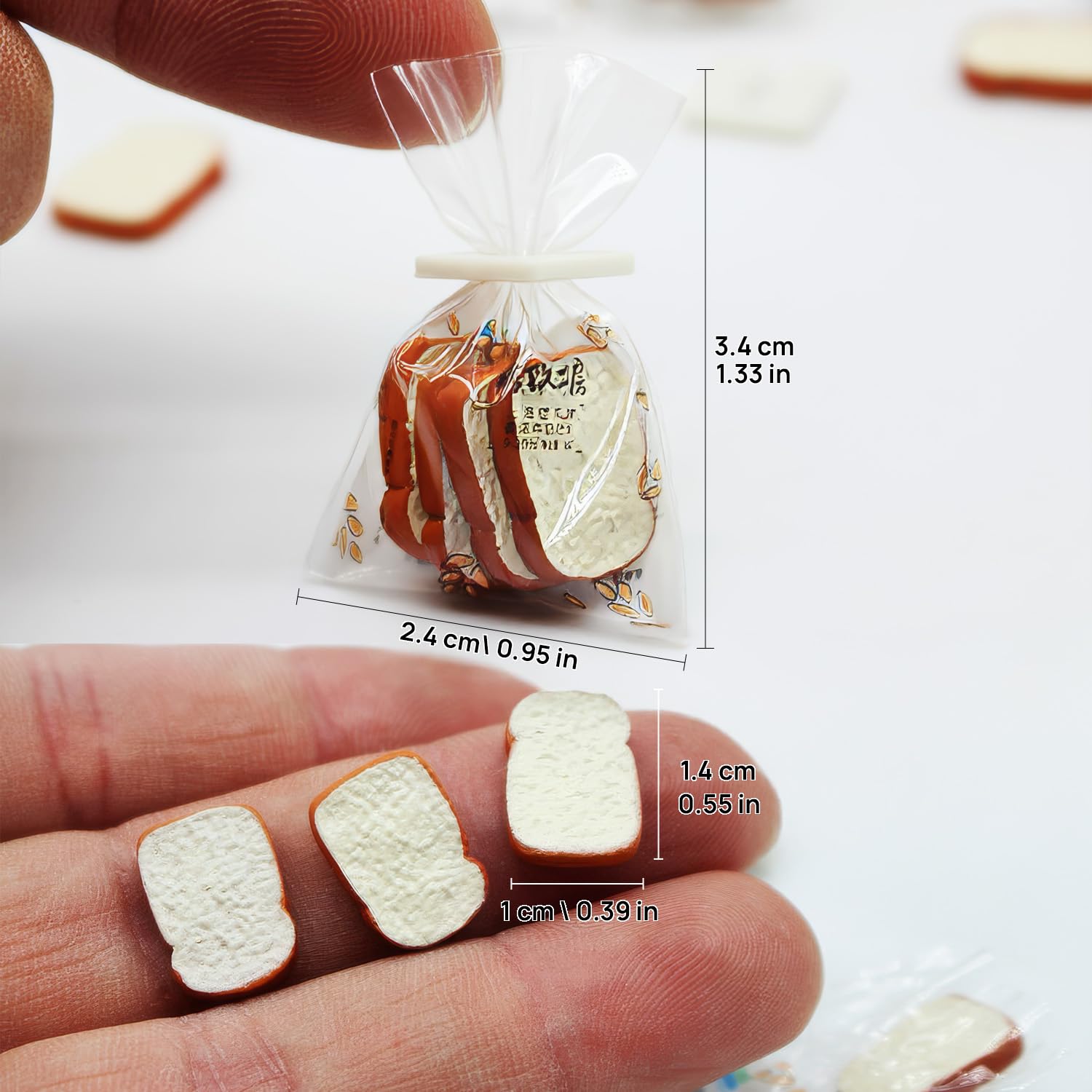 Miniature Drink Cup & Toast Set, Realistic Dollhouse Miniatures, Mini Tumbler with Detachable Lid & Straw, 1/12 Scale Food for Dollhouse Décor