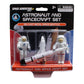 Space Adventure 4-Piece Astronaut and Spacecraft Die-cast Metal Space Shuttle Fun Toys and Collectibles Perfect for Ages 3+