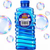 Kidzlane Bubbles Solution Refill 67.63 oz - Large and Easy-Grip Bottle for Bubble Machine, Guns, and Wands - Toddler Liquid Refill for Ages 3