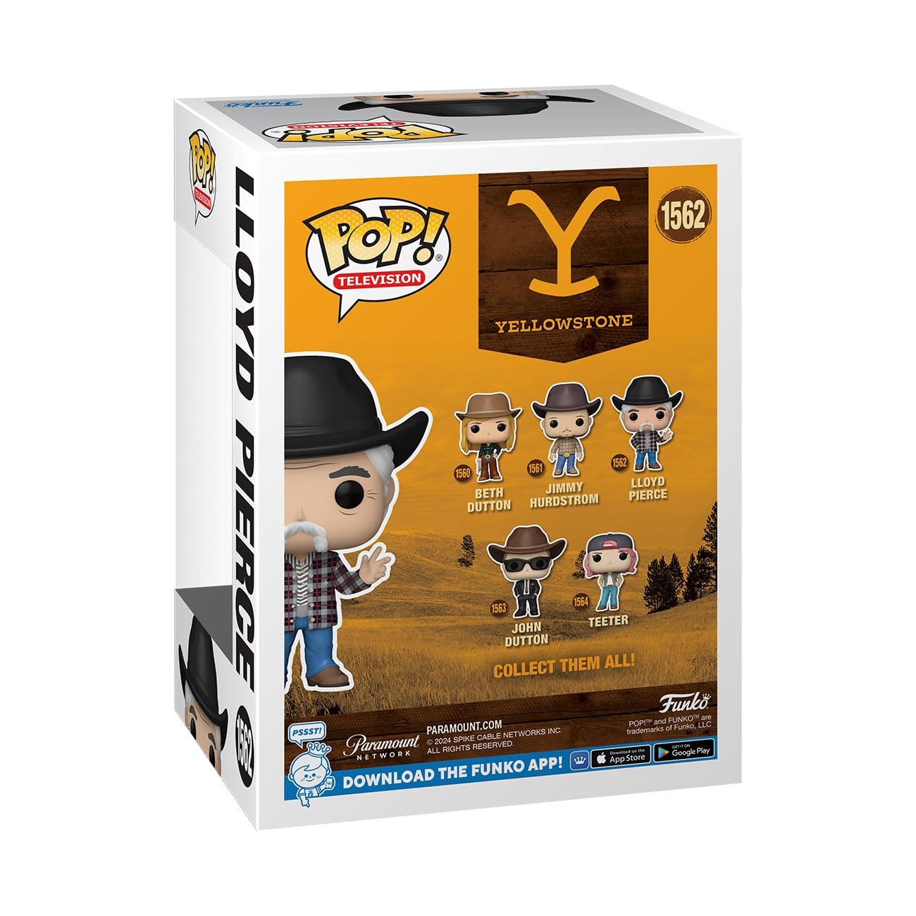 Funko POP TV: Yellowstone - Lloyd Pierce - Collectable Vinyl Figure - Gift Idea - Official Merchandise - for Kids & Adults - TV Fans - Model Figure