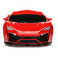 Jada Fast & Furious 7.5" Lykan Hypersport Remote Control Car RC with 2.4GHz, Toys for Kids and Adults