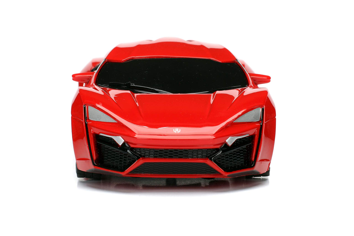Jada Fast & Furious 7.5" Lykan Hypersport Remote Control Car RC with 2.4GHz, Toys for Kids and Adults