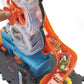Hot Wheels City Super Twist Tire Shop Playset, Spin The Key to Make Cars Travel Through The Tires, Includes 1 Car, Gift for Kids 4 to 8 Years Old