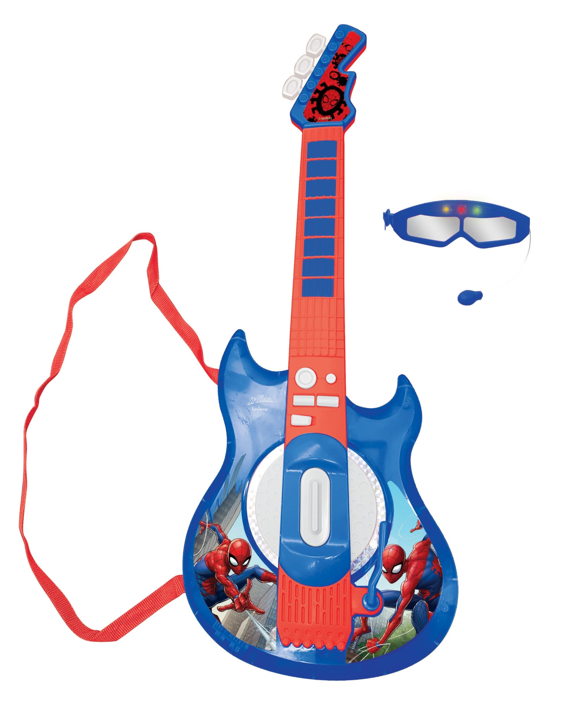 Lexibook, Spider-Man Electronic Guitar, K260SP
