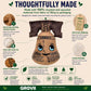 Grovii America 250 Liberty Bell Midori Plushie, 8” Official Chibi Plush, Sustainable + Handcrafted