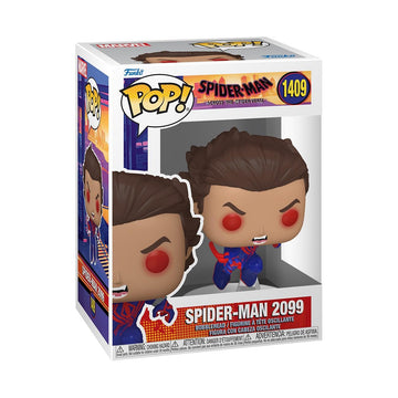 Funko POP! Marvel: Spider-Man Across The Spider-Verse - Spider-Man 2099 - Unmasked - Collectable Vinyl Figure - Gift Idea - Official Merchandise - for