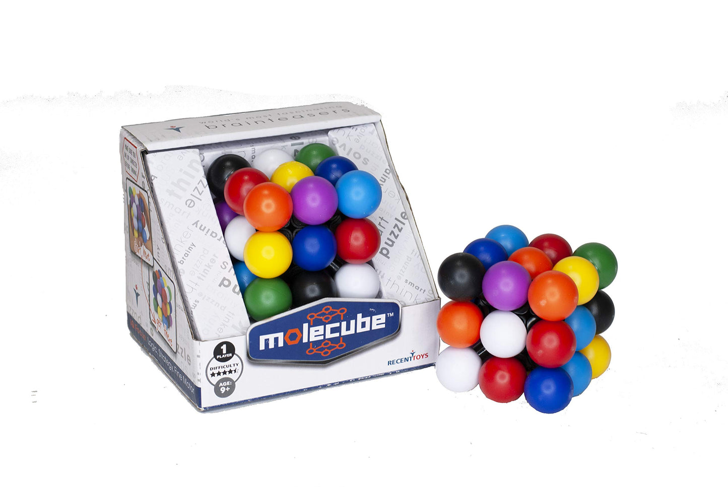 MOLECUBE by Mefferts- Speed Cube, One-player games, Twisty Puzzle, Brain Teasers, 3x3 Speed Cube